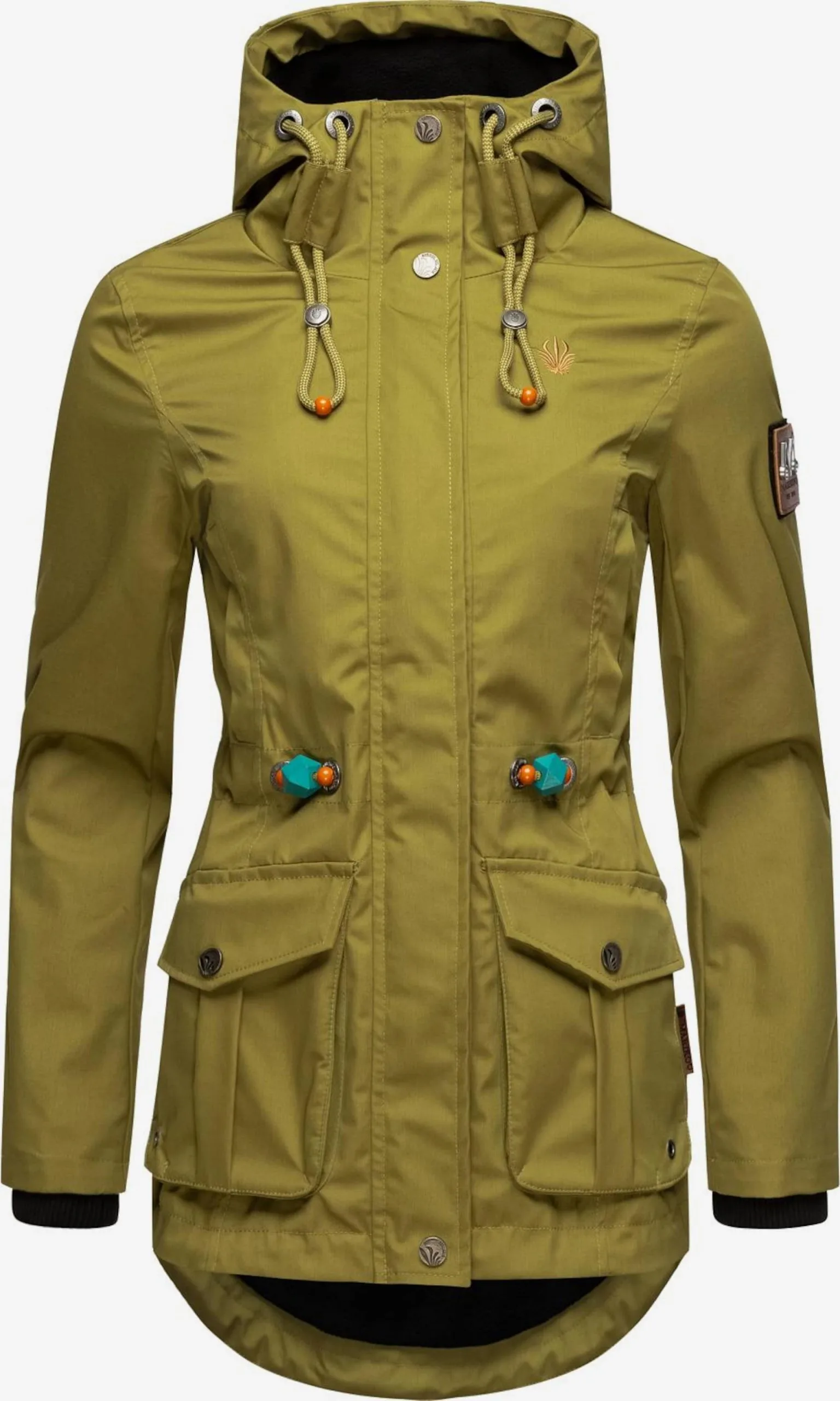 Marikoo Tussenjassen Tussenjas Babetaa Dames Olijfgroen 1 Marikoo Tussenjassen Tussenjas Babetaa Dames Olijfgroen