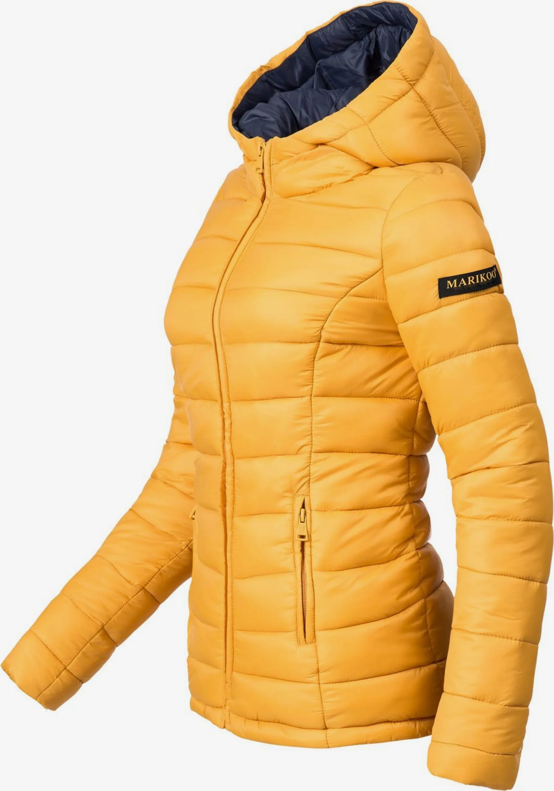 Marikoo Outdoor Jassen Functionele Jas Dames Donkergeel 3 Marikoo Outdoor Jassen Functionele Jas Dames Donkergeel - Afbeelding 3