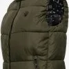 Marikoo Bodywarmers Bodywarmer Eisflöckchen Dames Olijfgroen
