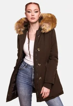 Marikoo Parkas Winterparka Karmaa Dames Bruin 17 Marikoo Parkas Winterparka Karmaa Dames Bruin -Tussen Jas Verkoop ba31ad4a3bb841cc77092d43360461b4