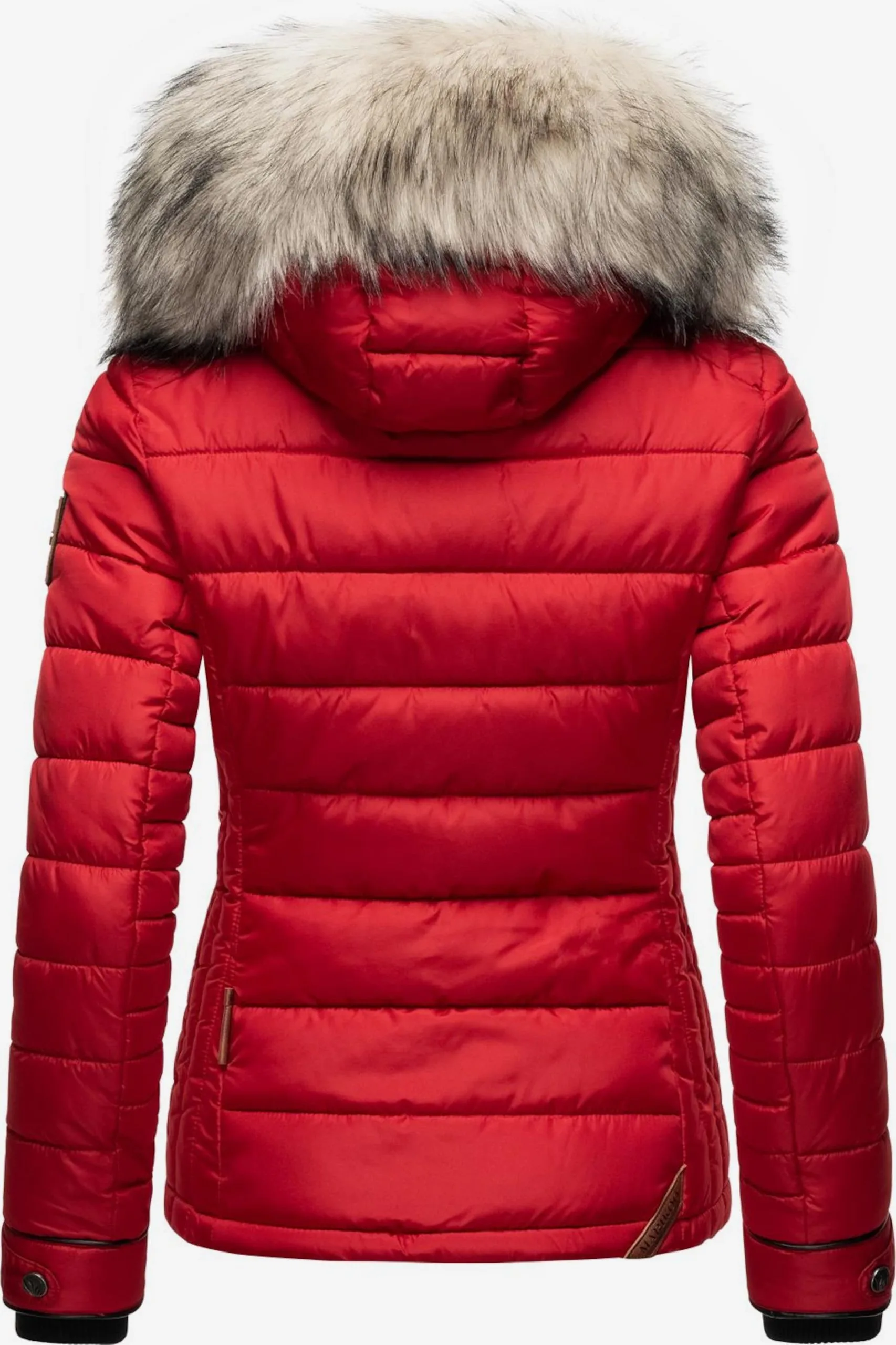 Marikoo Winterjassen Winterjas Lerikaa Dames Rood 3 Marikoo Winterjassen Winterjas Lerikaa Dames Rood - Afbeelding 3