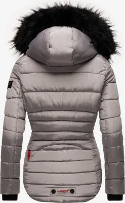 Marikoo Winterjassen Winterjas Lotusblüte Dames Grijs -Tussen Jas Verkoop bfd28c9c0ca4bddf8f9ee23b5c1e6955
