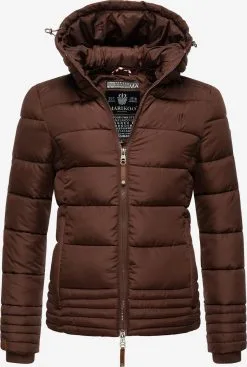 Marikoo Winterjassen Winterjas Sole Dames Chocoladebruin