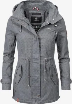 Marikoo Parkas Tussenparka Nyokoo Dames Basaltgrijs / Zilvergrijs