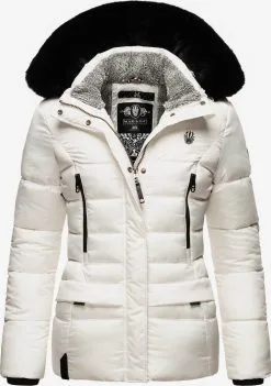 Marikoo Winterjassen Winterjas Loveleen Dames Wit