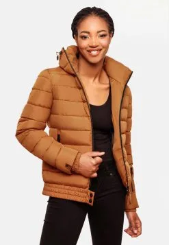 Marikoo Winterjassen Winterjas Poison Dames Bruin -Tussen Jas Verkoop c5cc60c9621b72116ee0d1003de45457