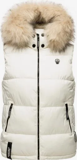 Marikoo Bodywarmers Bodywarmer Eisflöckchen Dames Offwhite -Tussen Jas Verkoop c838de7b4978b69d28d31ad289f7570d