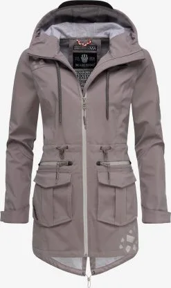 Tussen Jas Verkoop 4 Marikoo Outdoor Jassen Functionele Jas Ulissaa Dames Taupe