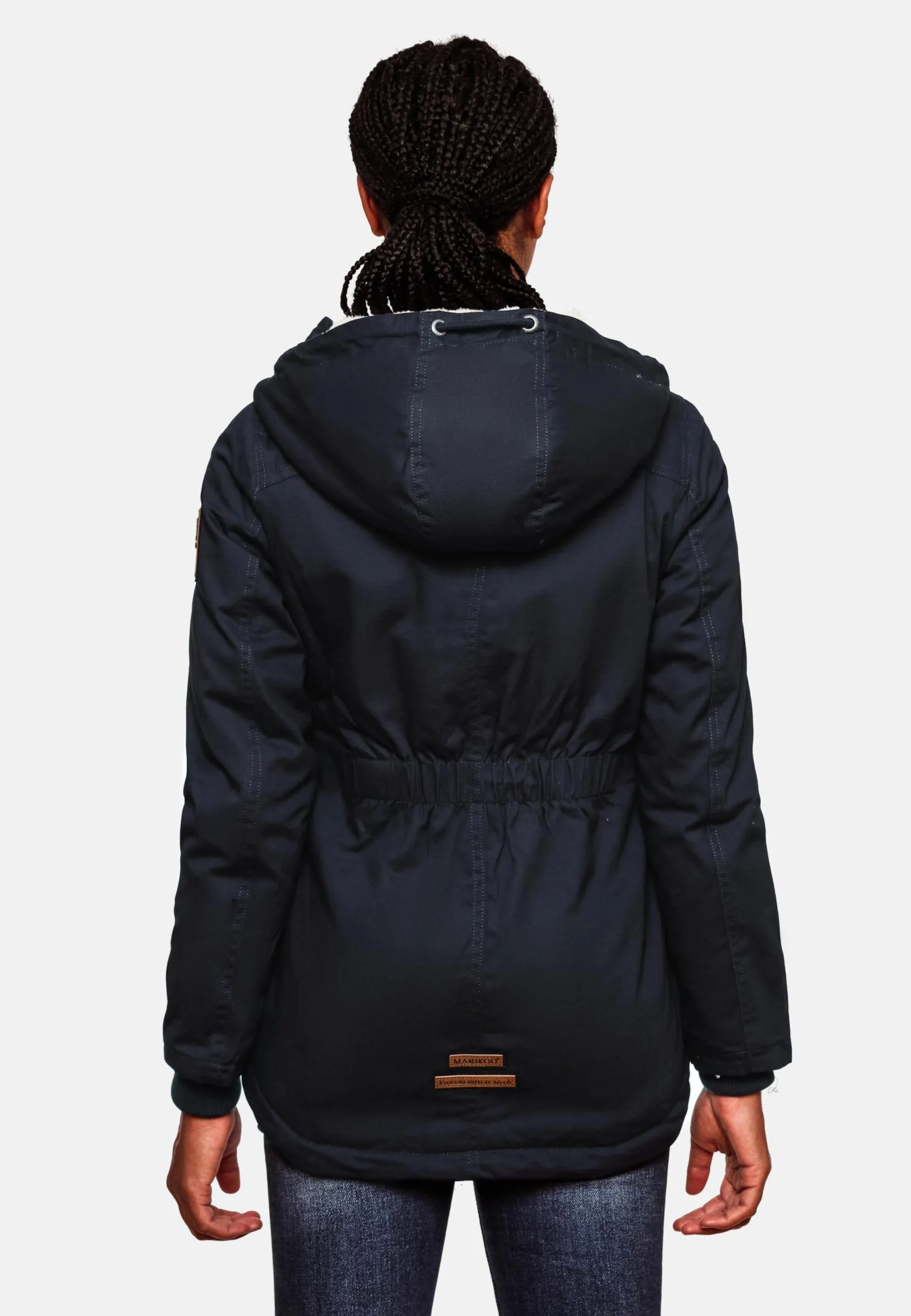 Marikoo Winterjassen Winterjas Manolya Dames Navy 6 Marikoo Winterjassen Winterjas Manolya Dames Navy - Afbeelding 6