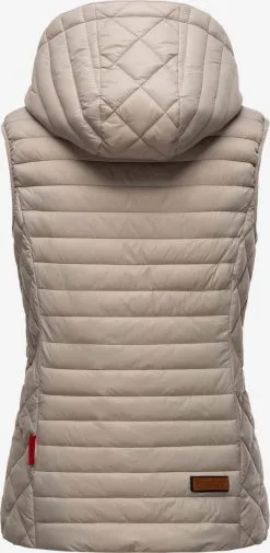 Marikoo Bodywarmers Bodywarmer Hasenpfote Dames Lichtgrijs -Tussen Jas Verkoop cc26e7135e966ba9551527da055db903