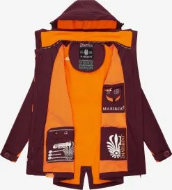 Marikoo Outdoor Jassen Functionele Jas Soulinaa Dames Bordeaux -Tussen Jas Verkoop cc6969a175d7d3a082a618b4529f4a8f