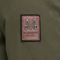 Marikoo Winterjassen Winterjas Bikoo Dames Kaki -Tussen Jas Verkoop cc9629fe7edefda671844a408b43452c