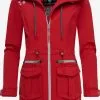 Marikoo Outdoor Jassen Functionele Jas Ulissaa Dames Rood