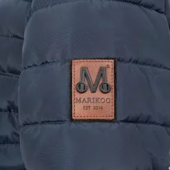 Marikoo Winterjassen Winterjas Amber Dames Navy -Tussen Jas Verkoop d1de159b7c30481811835ada5224d43d