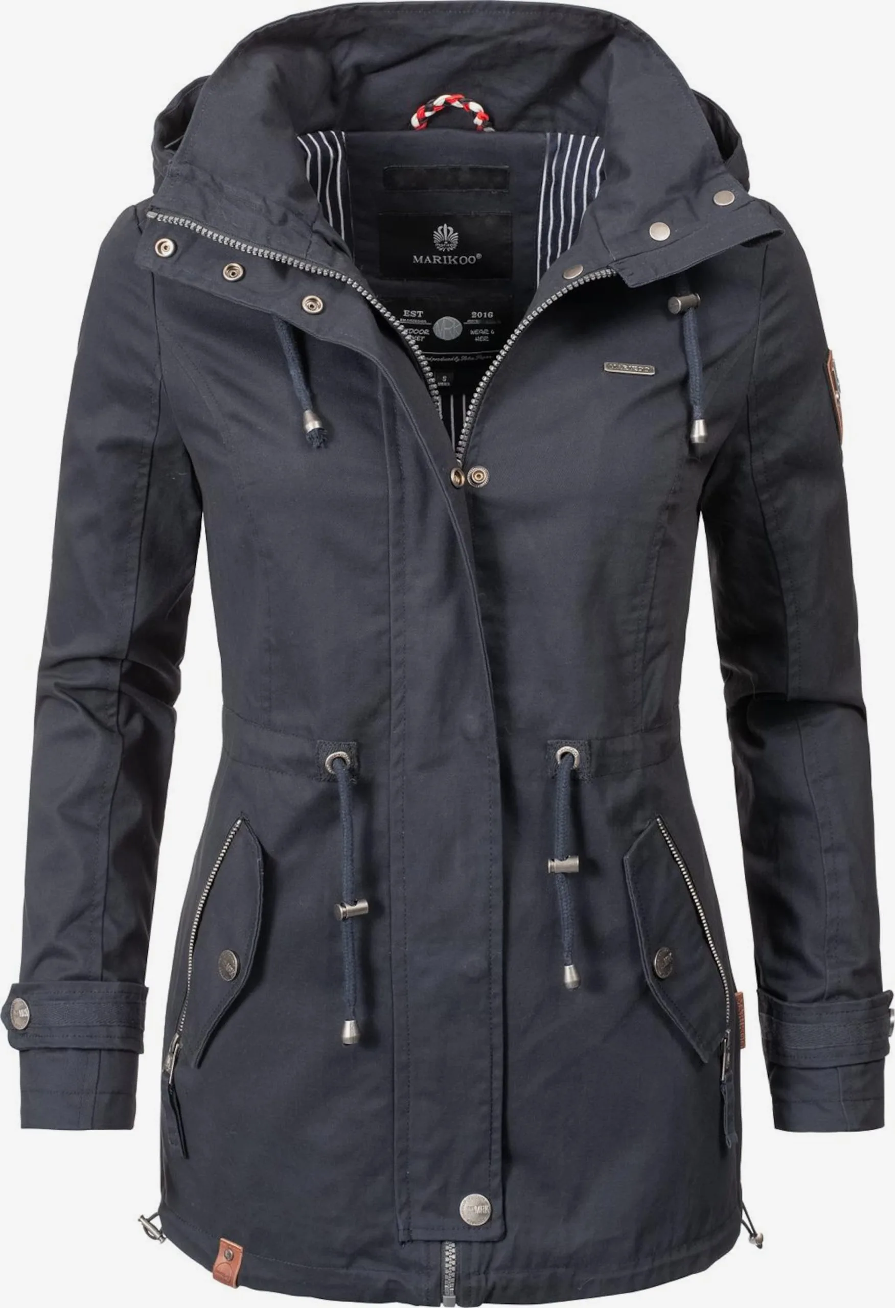 Marikoo Parkas Tussenparka Nyokoo Dames Duifblauw 1 Marikoo Parkas Tussenparka Nyokoo Dames Duifblauw