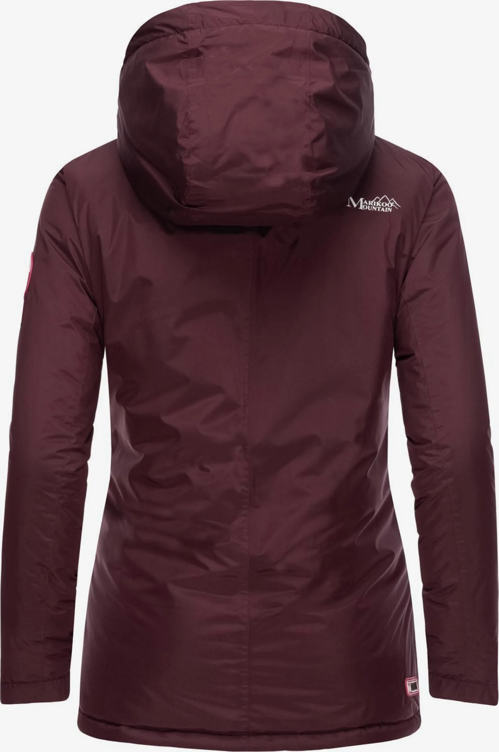 Marikoo Outdoor Jassen Functionele Jas Rabeaa Dames Bourgogne 3 Marikoo Outdoor Jassen Functionele Jas Rabeaa Dames Bourgogne - Afbeelding 3