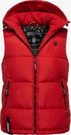Marikoo Bodywarmers Bodywarmer Eisflöckchen Dames Rood -Tussen Jas Verkoop d6d6a2c5f092148c0d6df27ce034348b