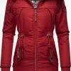 Marikoo Parkas Winterparka Kamii Dames Rood