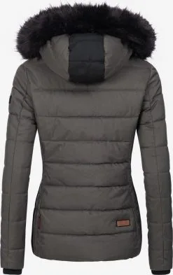 Marikoo Winterjassen Winterjas Unique Dames Antraciet -Tussen Jas Verkoop d7c97187e96b3bdf0e2ea7be3bd75071