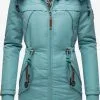 Marikoo Parkas Winterparka Kamii Dames Blauw
