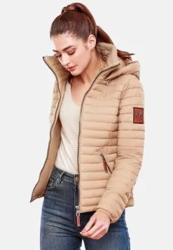 Marikoo Tussenjassen Tussenjas Löwenbaby Dames Lichtbruin -Tussen Jas Verkoop d92b44456c7e44d66921f2e4352b5fa9