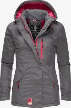 Marikoo Outdoor Jassen Functionele Jas Rabeaa Dames Grijs