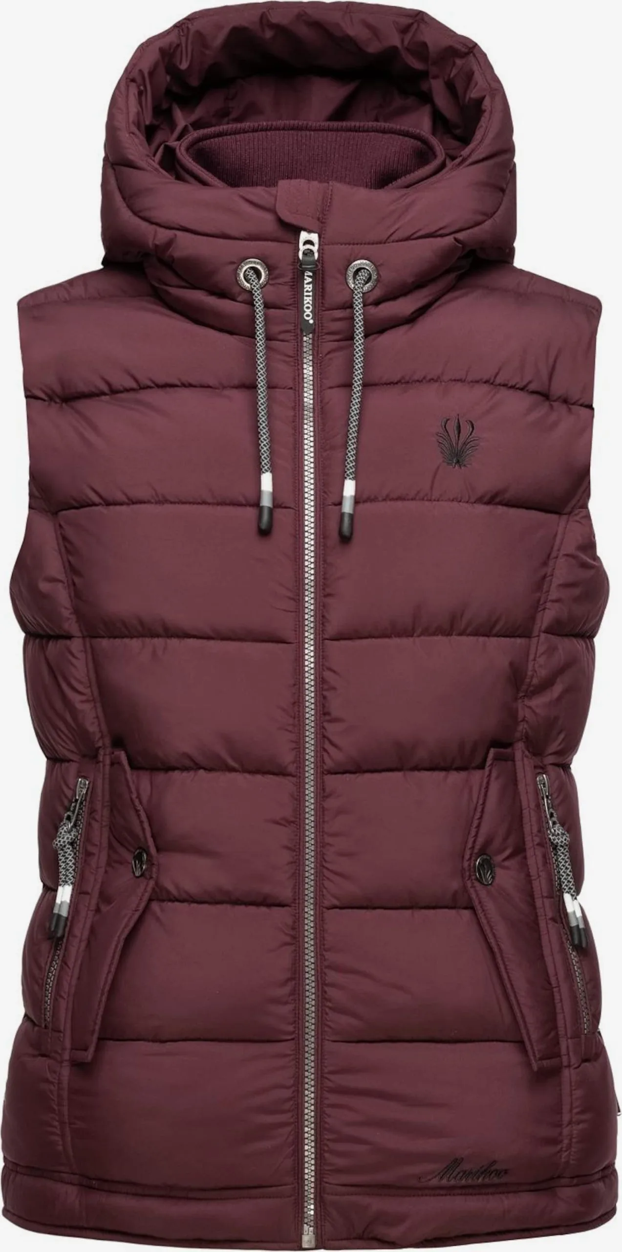 Marikoo Bodywarmers Bodywarmer Taisaa Dames Bordeaux 2 Marikoo Bodywarmers Bodywarmer Taisaa Dames Bordeaux - Afbeelding 2