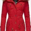 Marikoo Parkas Winterparka La Viva Dames Lichtrood