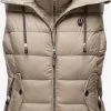 Marikoo Bodywarmers Bodywarmer Taisaa Dames Taupe