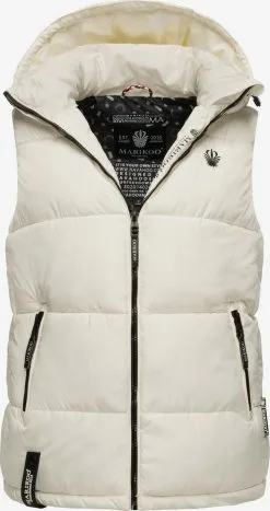 Marikoo Bodywarmers Bodywarmer Eisflöckchen Dames Offwhite -Tussen Jas Verkoop e115a9e516573b596fb8a6454135d7d0