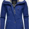 Marikoo Winterjassen Winterjas Bikoo Dames Blauw