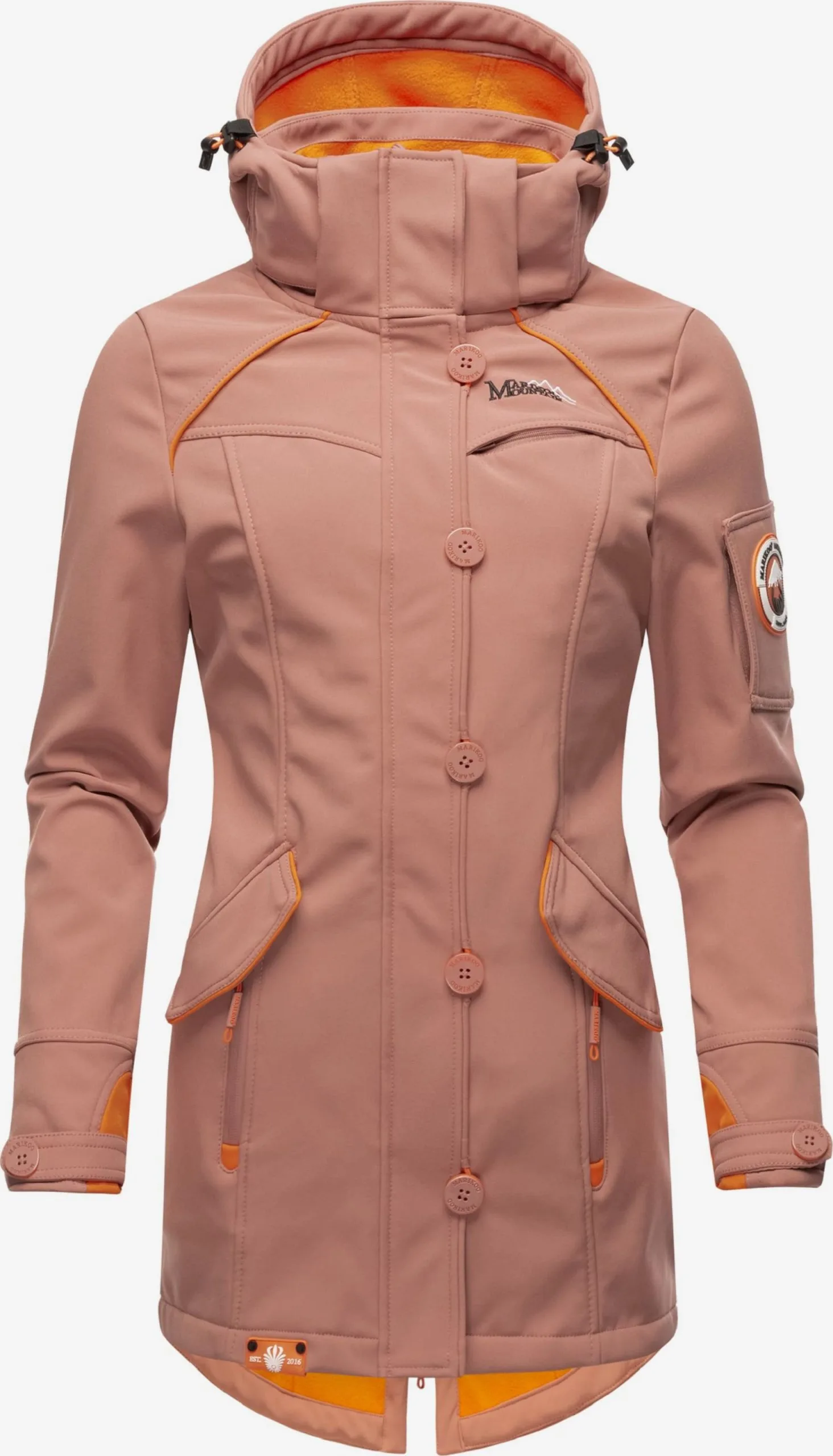 Marikoo Outdoor Jassen Functionele Jas Soulinaa Dames Lichtbruin 1 Marikoo Outdoor Jassen Functionele Jas Soulinaa Dames Lichtbruin