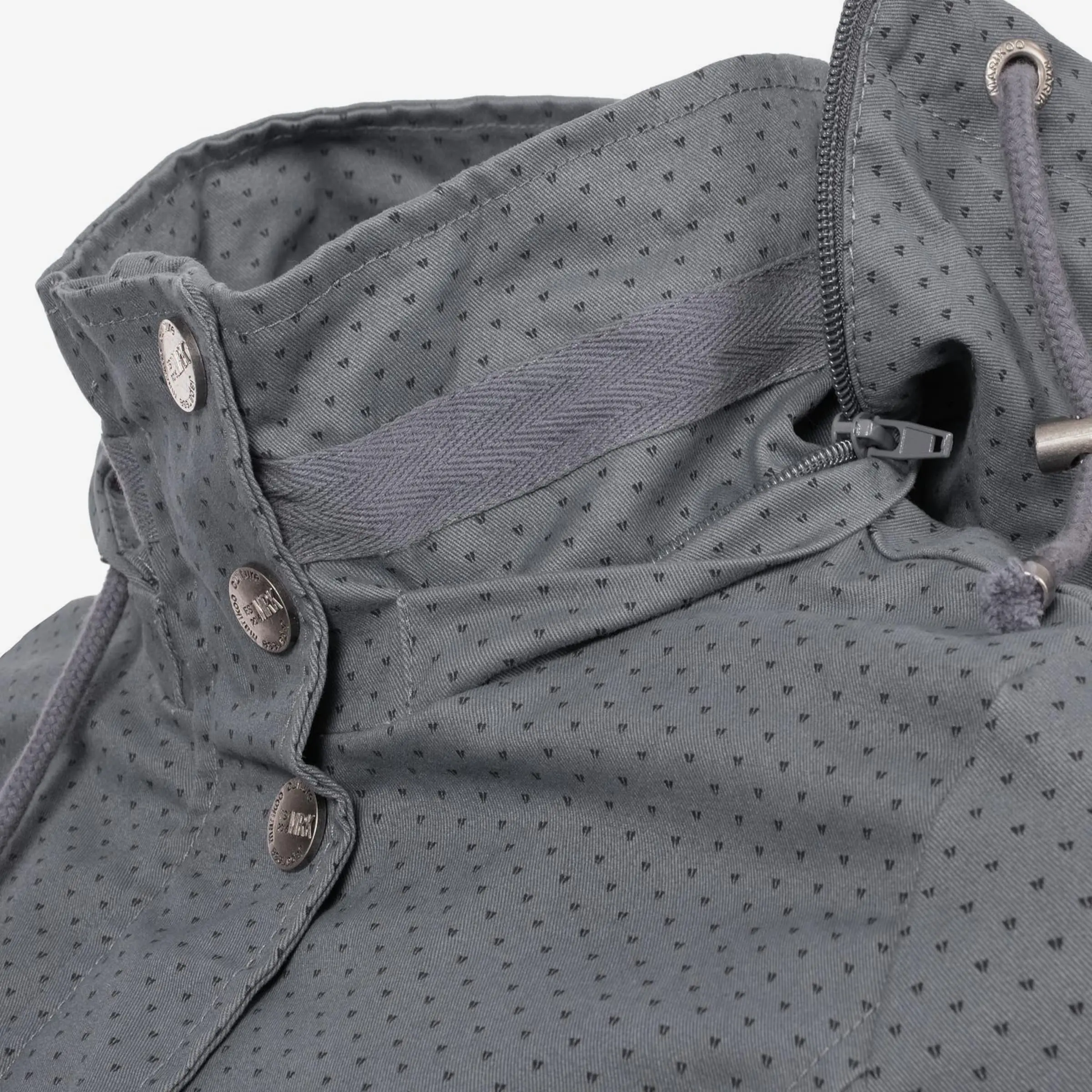 Marikoo Parkas Tussenparka Nyokoo Dames Basaltgrijs / Zilvergrijs 5 Marikoo Parkas Tussenparka Nyokoo Dames Basaltgrijs / Zilvergrijs - Afbeelding 5