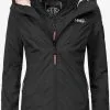 Marikoo Outdoor Jassen Functionele Jas Erdbeere Dames Zwart
