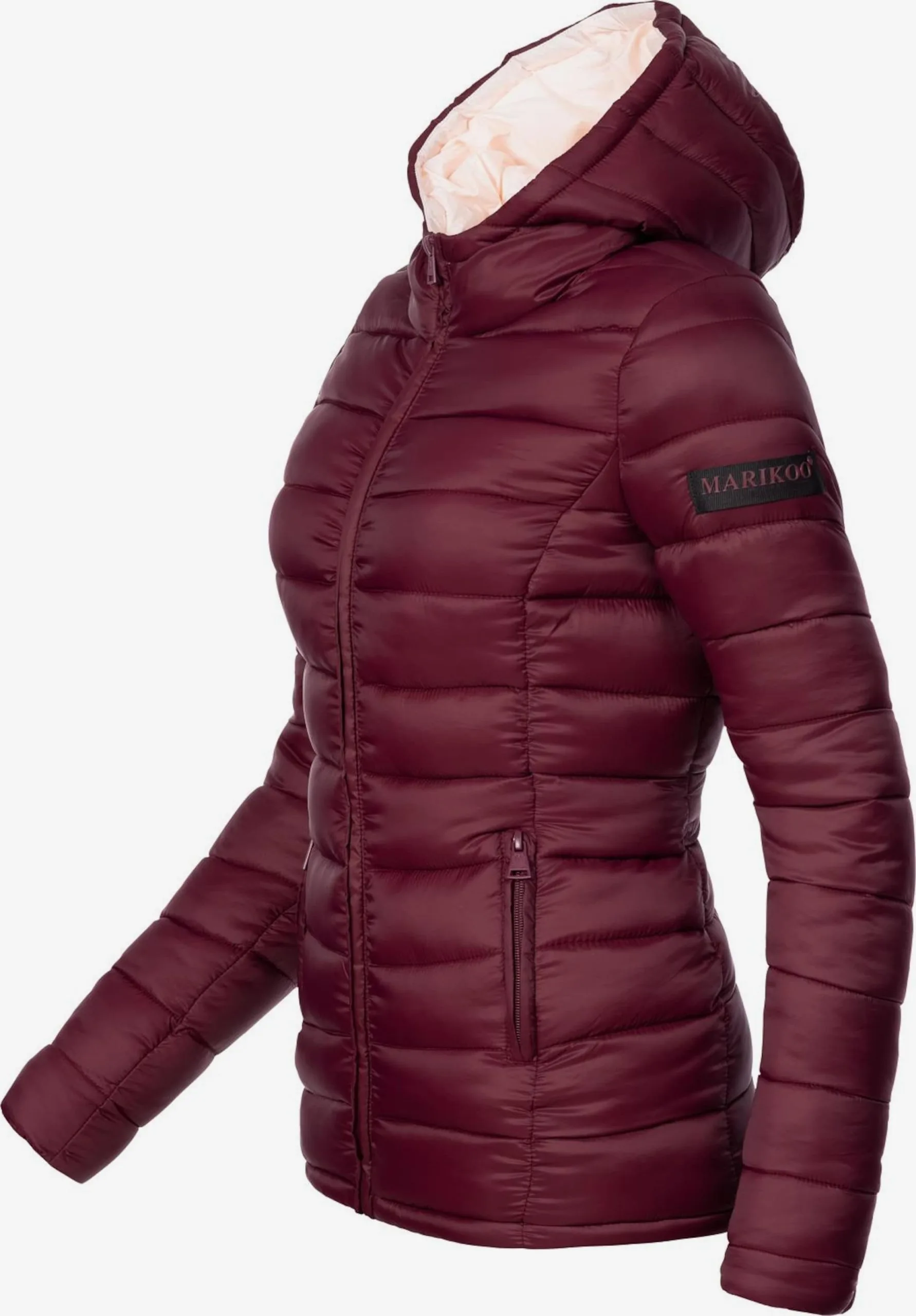 Marikoo Outdoor Jassen Functionele Jas Dames Bordeaux 3 Marikoo Outdoor Jassen Functionele Jas Dames Bordeaux - Afbeelding 3