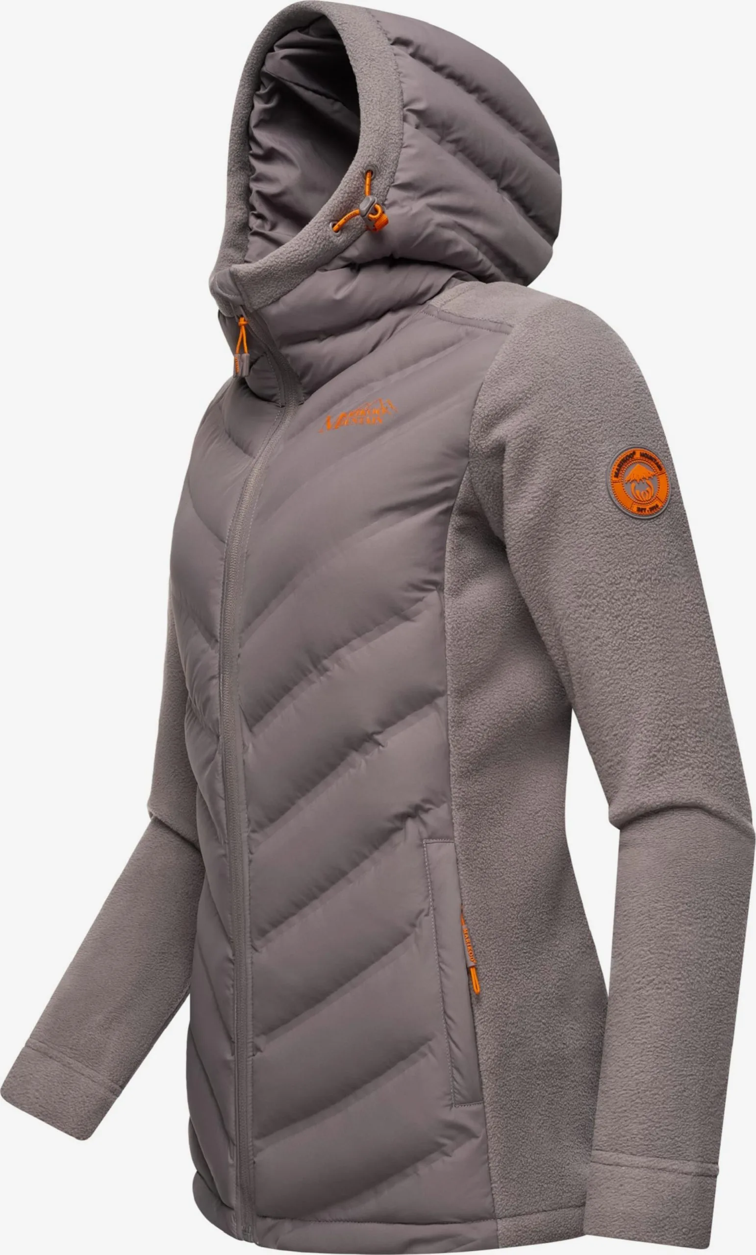 Marikoo Tussenjassen Tussenjas Mount Haruna Dames Grijs 2 Marikoo Tussenjassen Tussenjas Mount Haruna Dames Grijs - Afbeelding 2