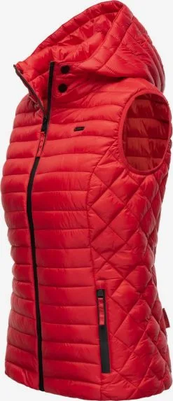 Marikoo Bodywarmers Bodywarmer Hasenpfote Dames Rood -Tussen Jas Verkoop eb9bf29645dbd4f432879965d91e6670