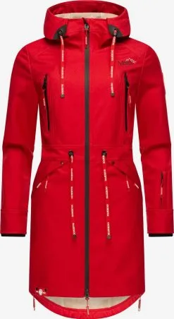 Marikoo Parkas Tussenparka Dames Vuurrood