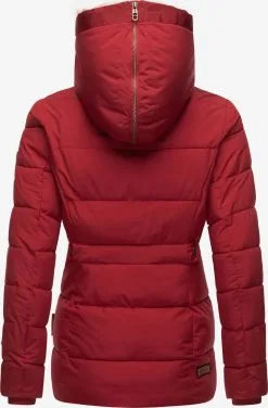 Marikoo Winterjassen Winterjas Nekoo Dames Rood -Tussen Jas Verkoop f22978266cdefe7bc58c7871604249db