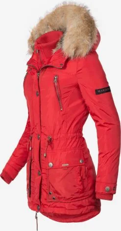 Marikoo Parkas Winterparka Grinsekatze Dames Rood 8 Marikoo Parkas Winterparka Grinsekatze Dames Rood -Tussen Jas Verkoop f2956045bfb80b488f1afa4823c77ac3