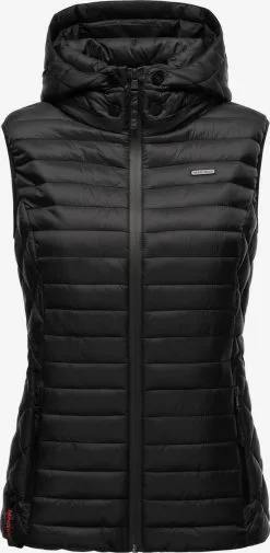 Marikoo Bodywarmers Bodywarmer Hasenpfote Dames Zwart