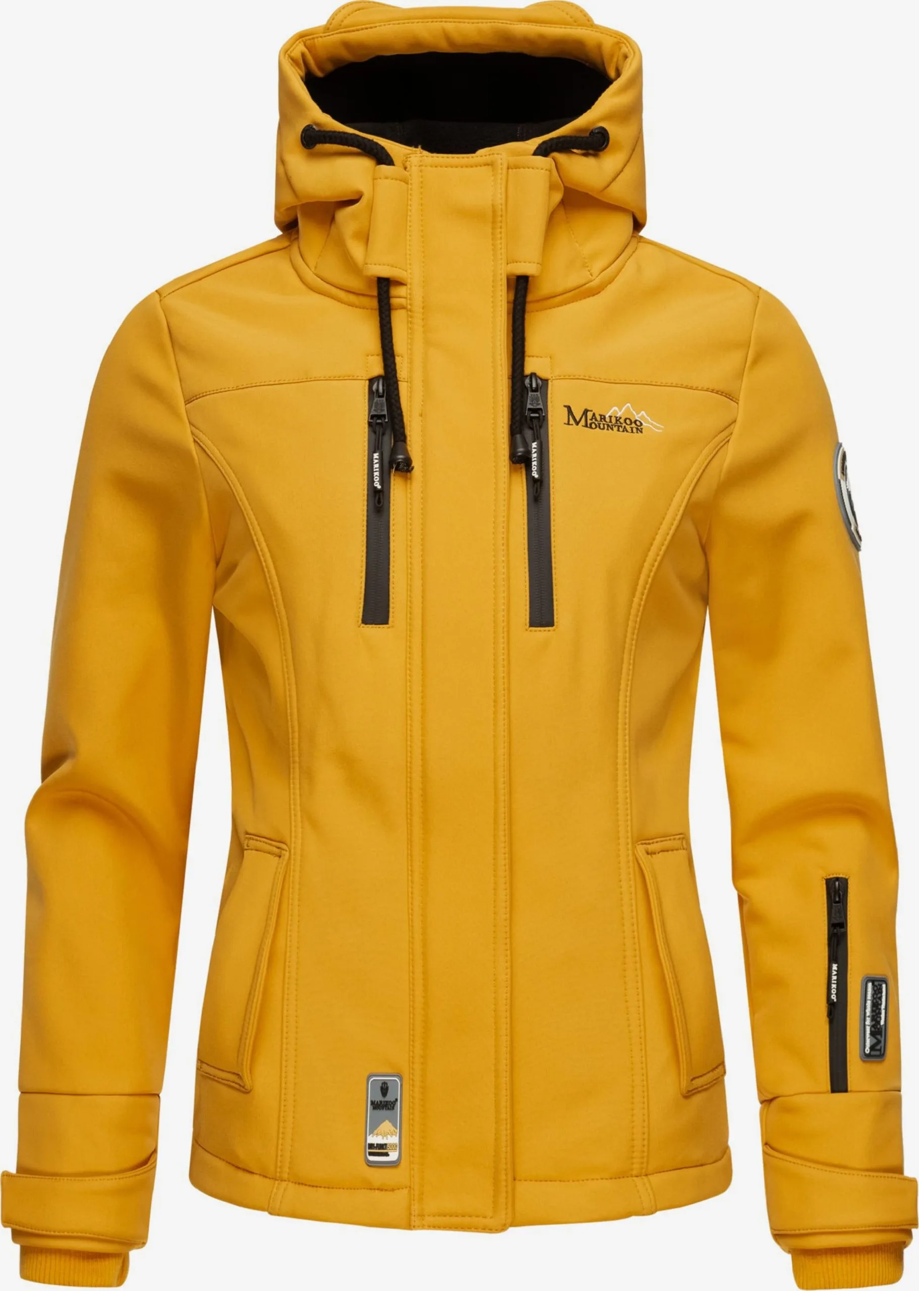 Marikoo Tussenjassen Tussenjas Kleine Zicke Dames Geel 1 Marikoo Tussenjassen Tussenjas Kleine Zicke Dames Geel