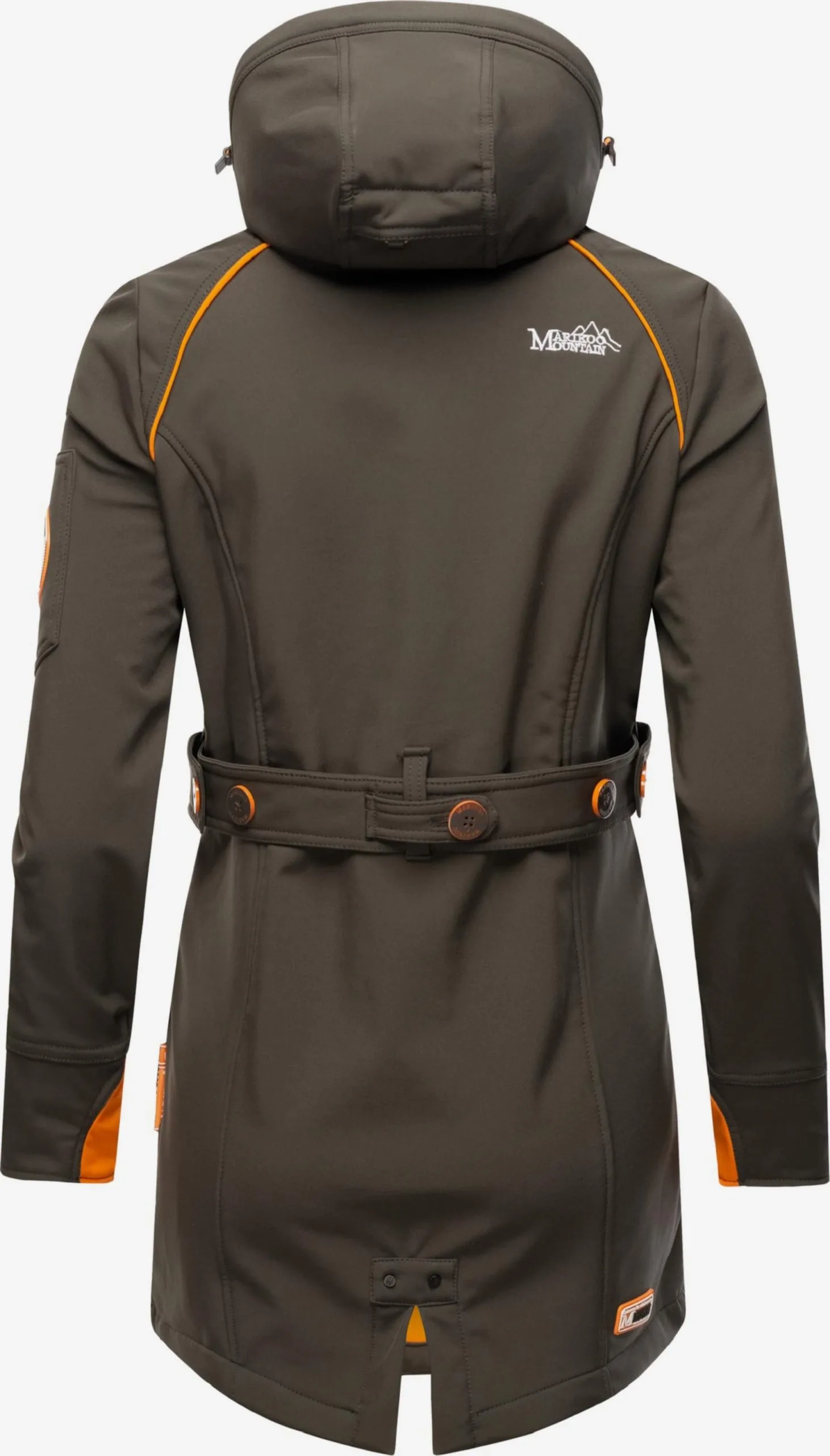 Marikoo Outdoor Jassen Functionele Jas Soulinaa Dames Bruin 4 Marikoo Outdoor Jassen Functionele Jas Soulinaa Dames Bruin - Afbeelding 4