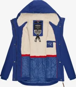 Marikoo Winterjassen Winterjas Bikoo Dames Blauw -Tussen Jas Verkoop f79809803b4d2e38901ea36db508d070