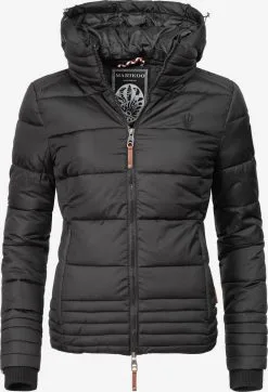 Marikoo Winterjassen Winterjas Sole Dames Zwart