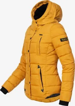 Marikoo Winterjassen Winterjas Lotusblüte Dames Goudgeel -Tussen Jas Verkoop fa0f13071c580759f3c10055262f3b41