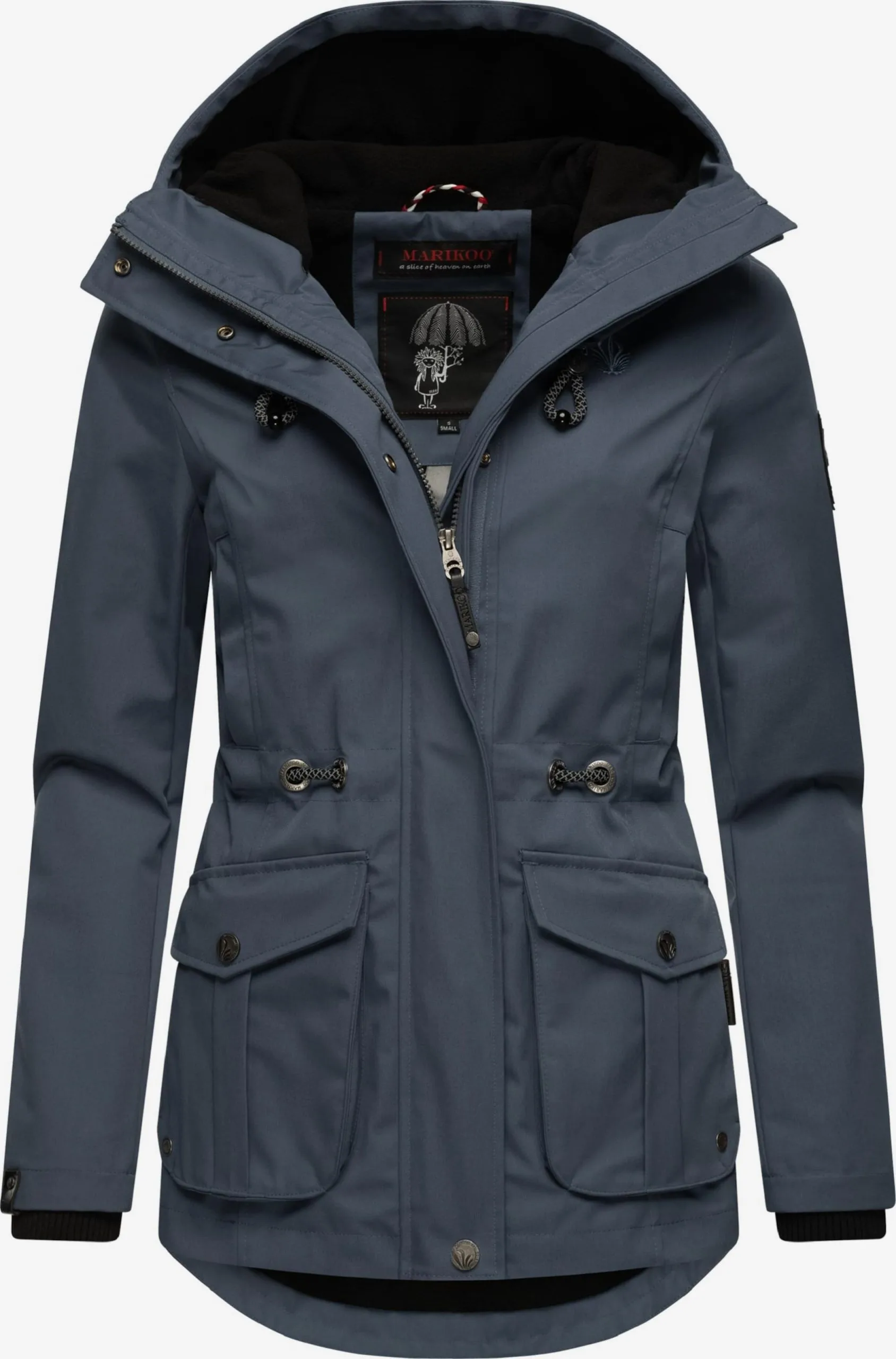 Marikoo Parkas Tussenparka Babetaa Dames Blauw 4 Marikoo Parkas Tussenparka Babetaa Dames Blauw - Afbeelding 4