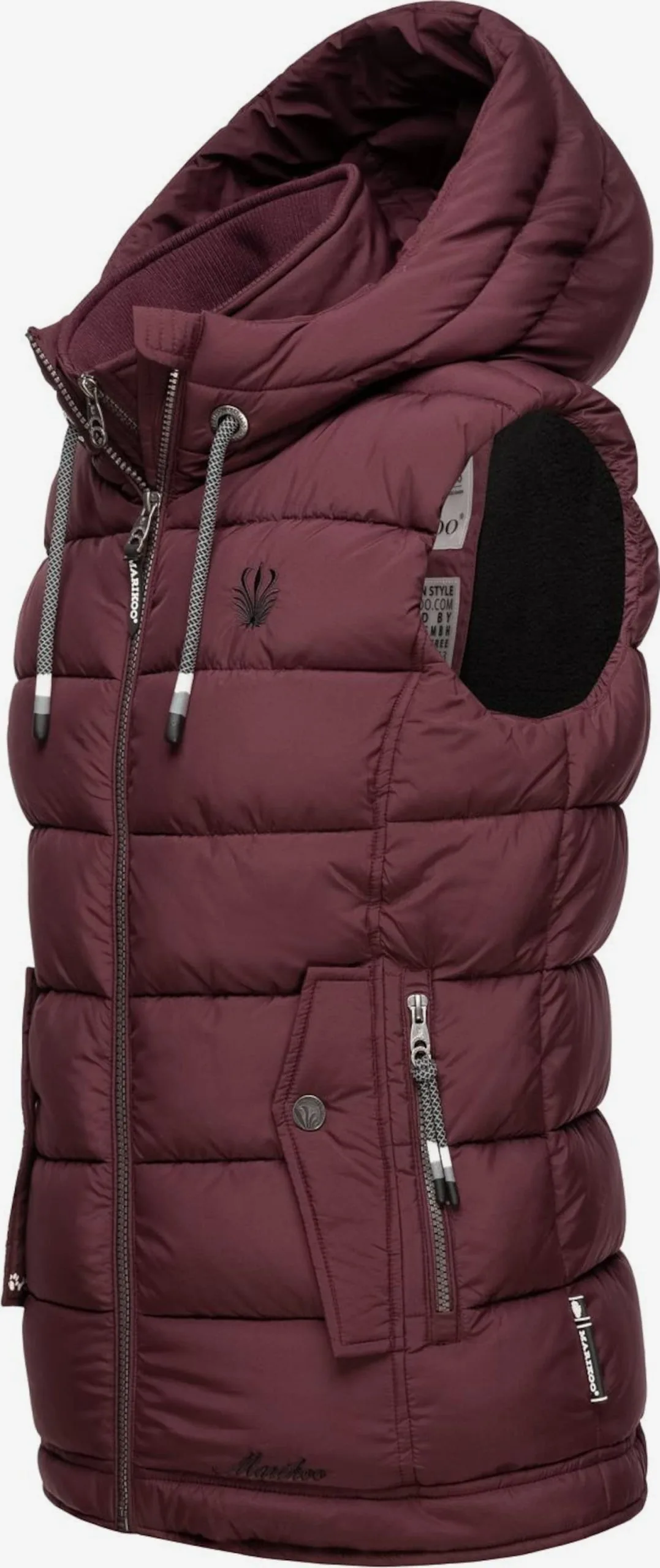Marikoo Bodywarmers Bodywarmer Taisaa Dames Bordeaux 3 Marikoo Bodywarmers Bodywarmer Taisaa Dames Bordeaux - Afbeelding 3
